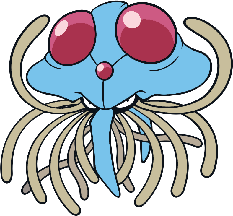 Transparent Kingdra Png - Tentacruel Dream World Clipart (789x731), Png Download