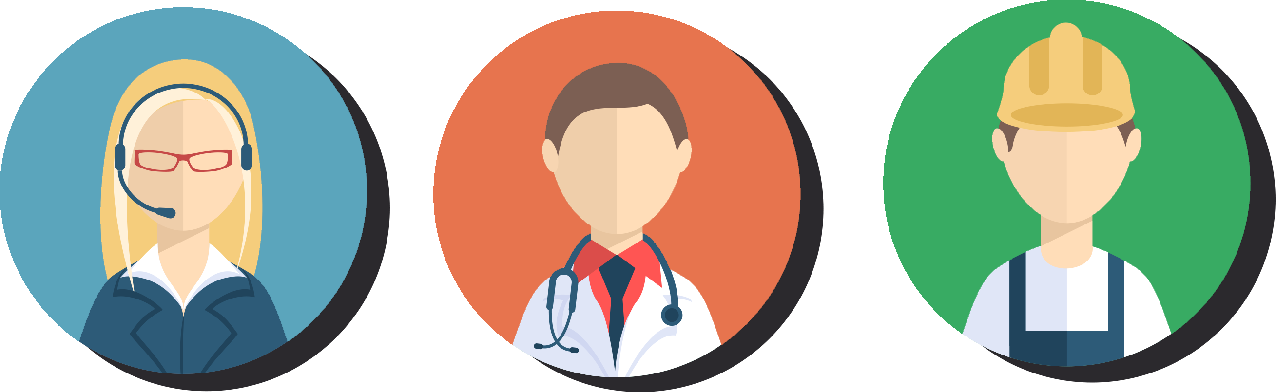 Pic - Circle Clipart (2618x805), Png Download