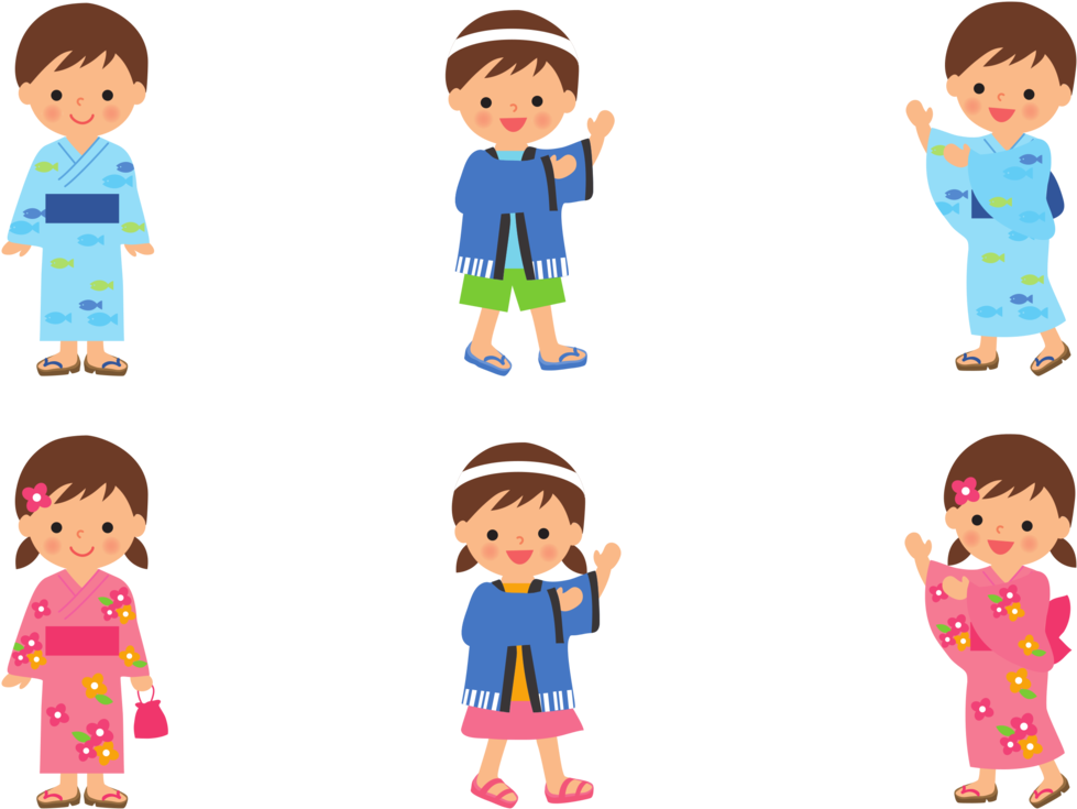 Yukata Clipart - Png Download (994x750), Png Download