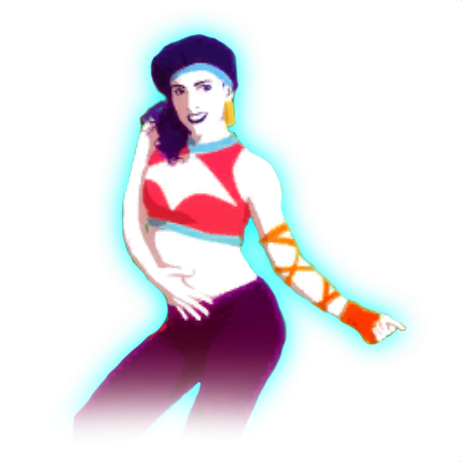 Transparent Kid Dance Clipart - Merengue Just Dance - Png Download (1535x1535), Png Download