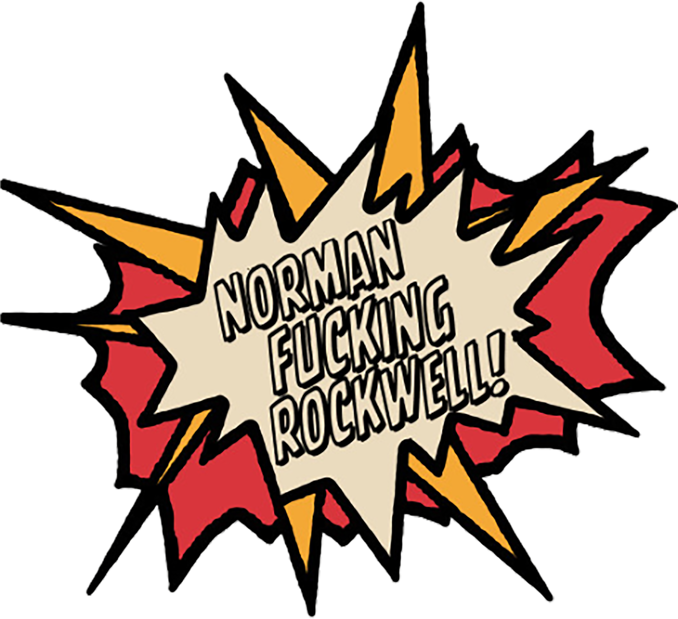 Lana Del Rey Norman Fucking Rockwell Logo Clipart (2450x2182), Png Download