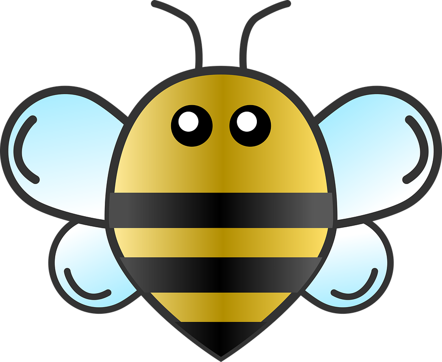 Honeybee Clipart (881x720), Png Download