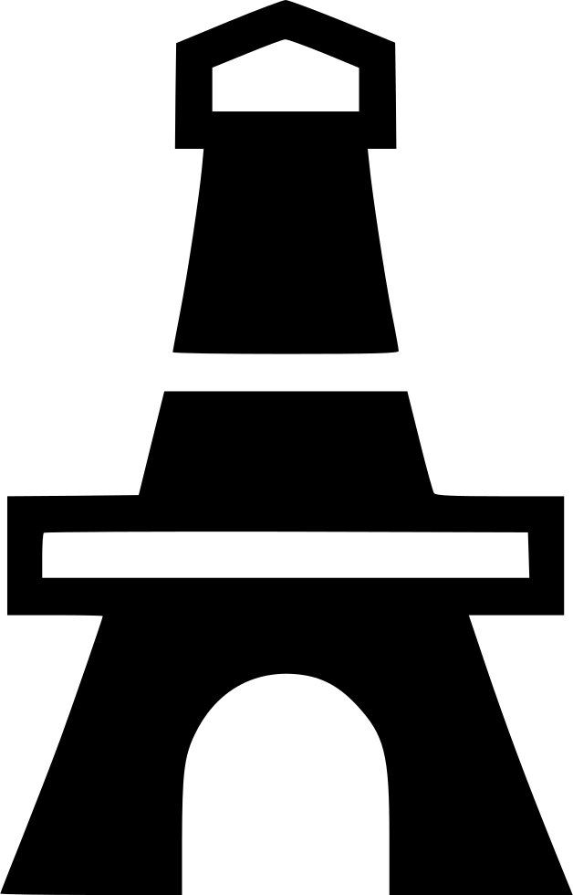 Eifel Tower Clipart (628x980), Png Download