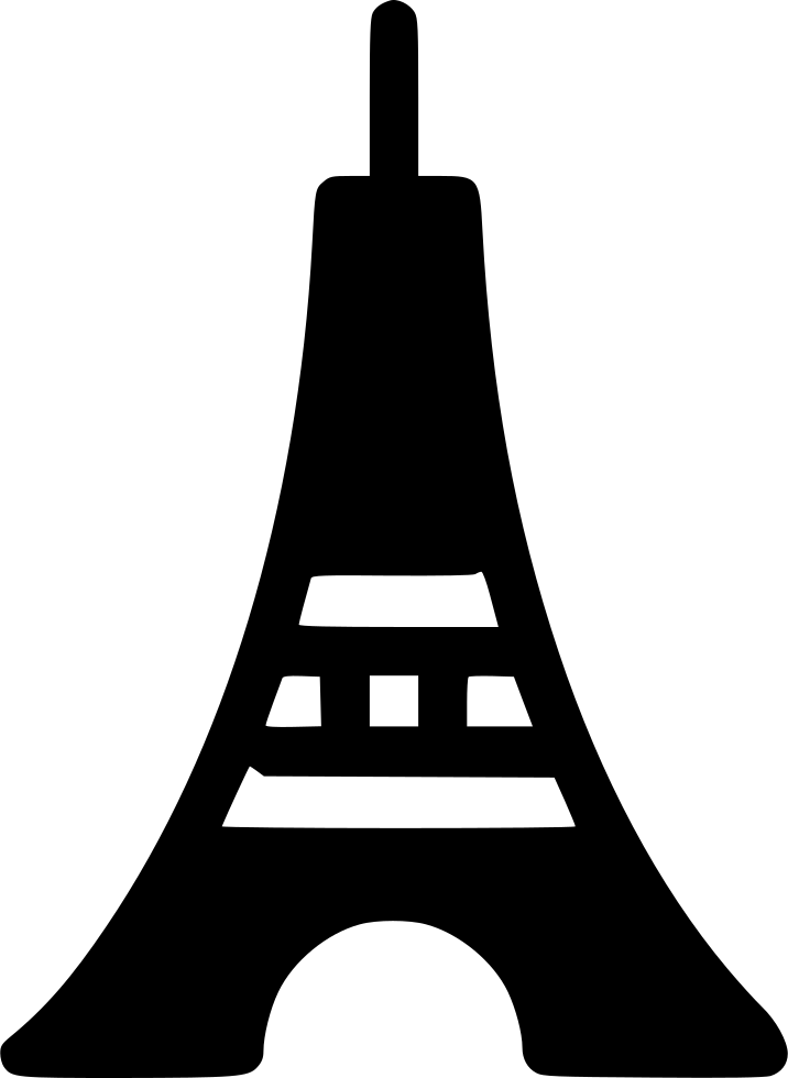 Eiffel Tower Clipart (716x980), Png Download