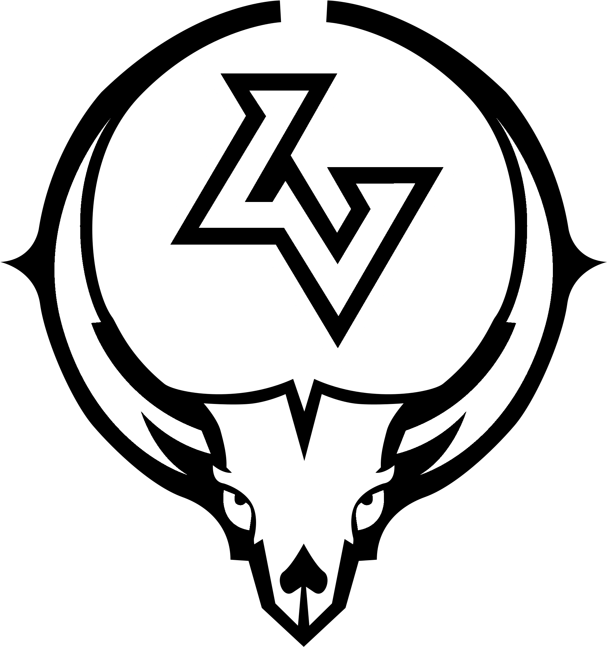 Transparent Las Vegas Clipart Black And White - Las Vegas Outlaws Xfl Logos - Png Download (1951x2079), Png Download