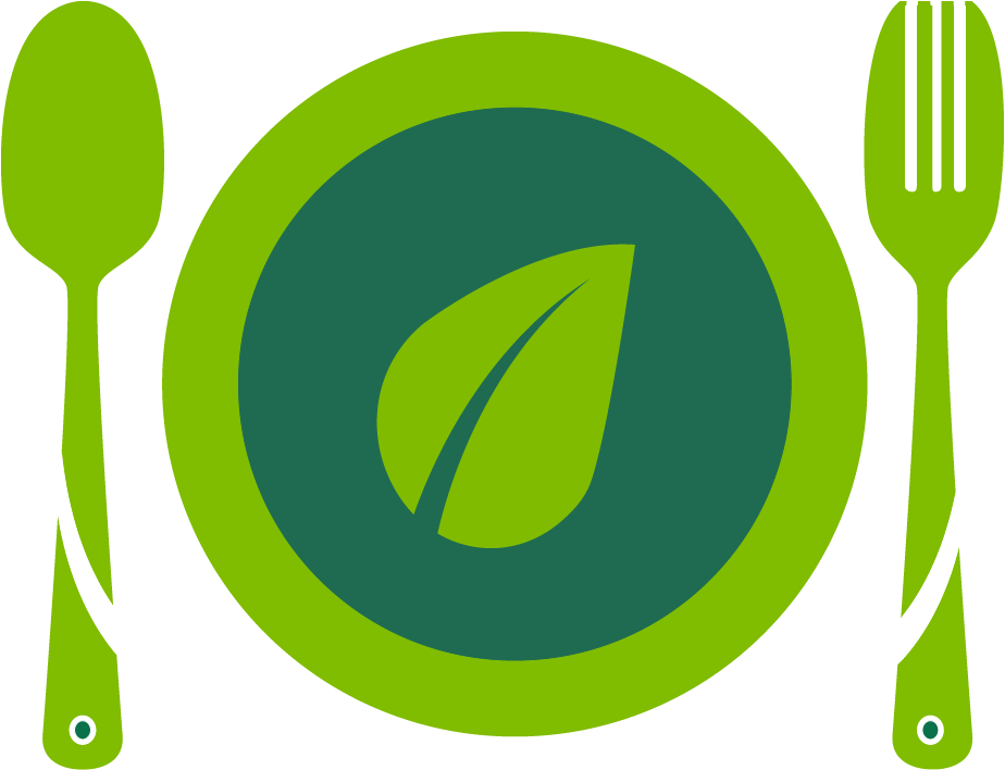 Graphic Of A Plate With Fork And Knife - Yavuz Sultan Selim Mosque Clipart (924x708), Png Download