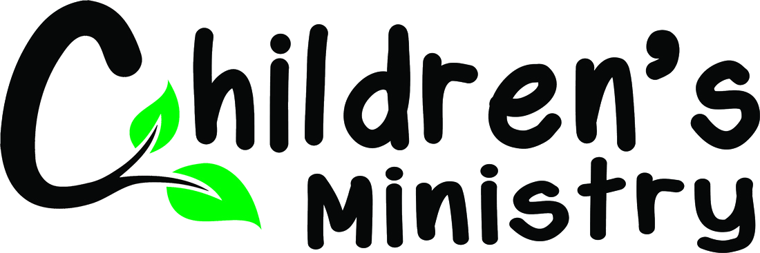Children Ministry Clip Art Black And White - Png Download (1100x367), Png Download
