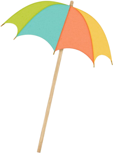 Summer Beach Umbrella Png File - Clip Art Transparent Png (820x580), Png Download