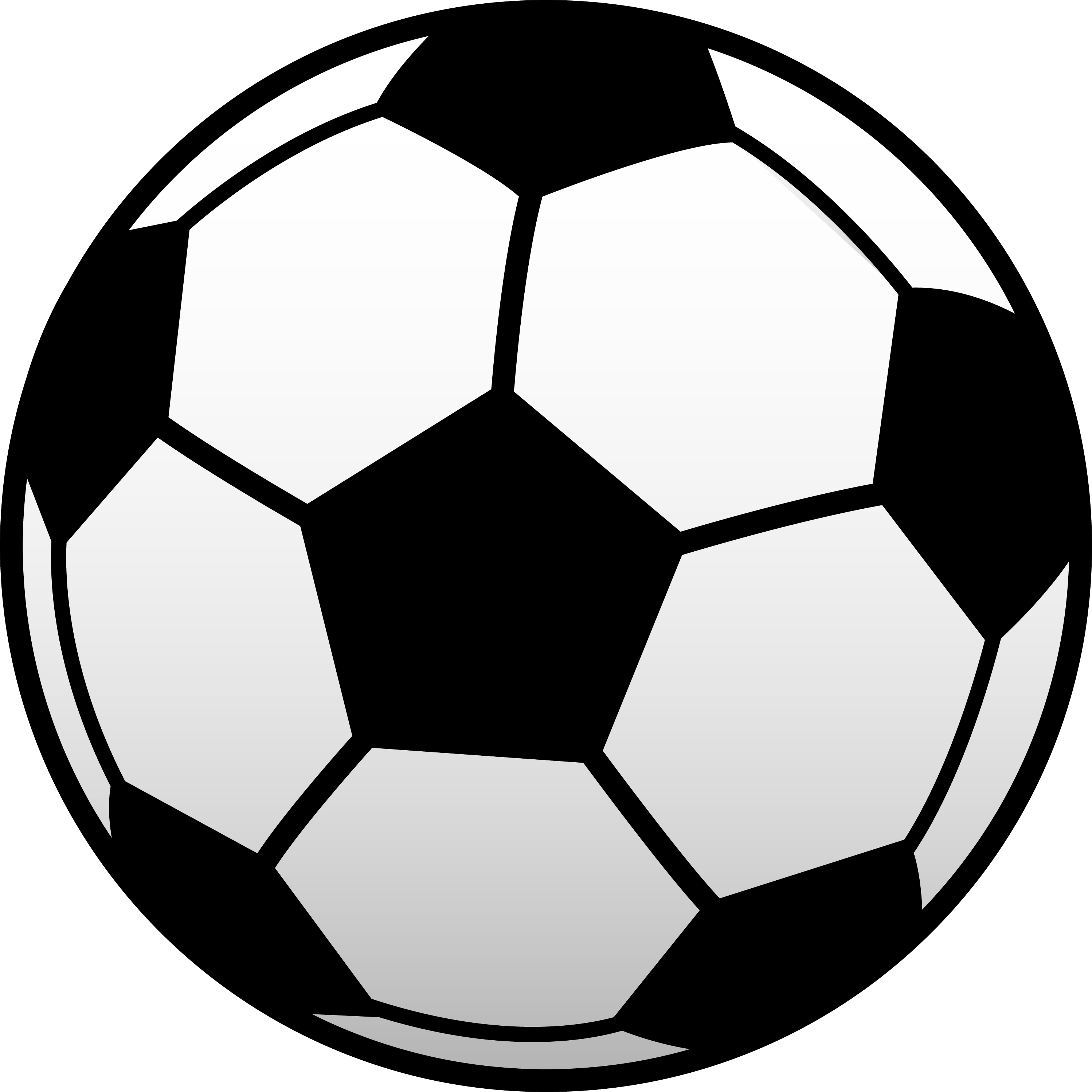 Soccer Ball Clipart - Football Ball Vector Png Transparent Png (2997x2997), Png Download