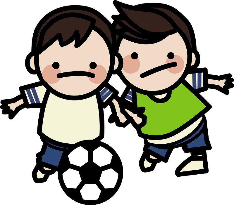 Soccer Sports Clipart - Cartoon - Png Download (800x702), Png Download