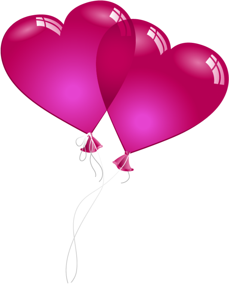 Baloons Png Picture Gallery - Valentine Heart Clipart Png Transparent Png (840x1016), Png Download