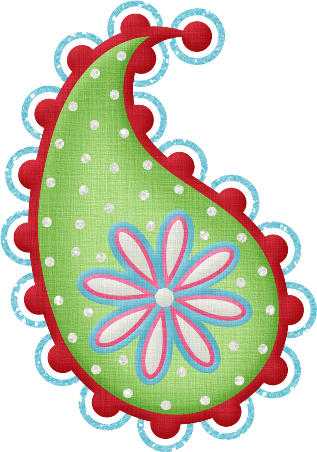 Paisley Heart Clipart Image Free Aw Burnin Paisley - Circle - Png Download (638x905), Png Download
