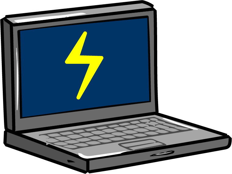 Transparent Broken Computer Clipart - Png Download (759x568), Png Download