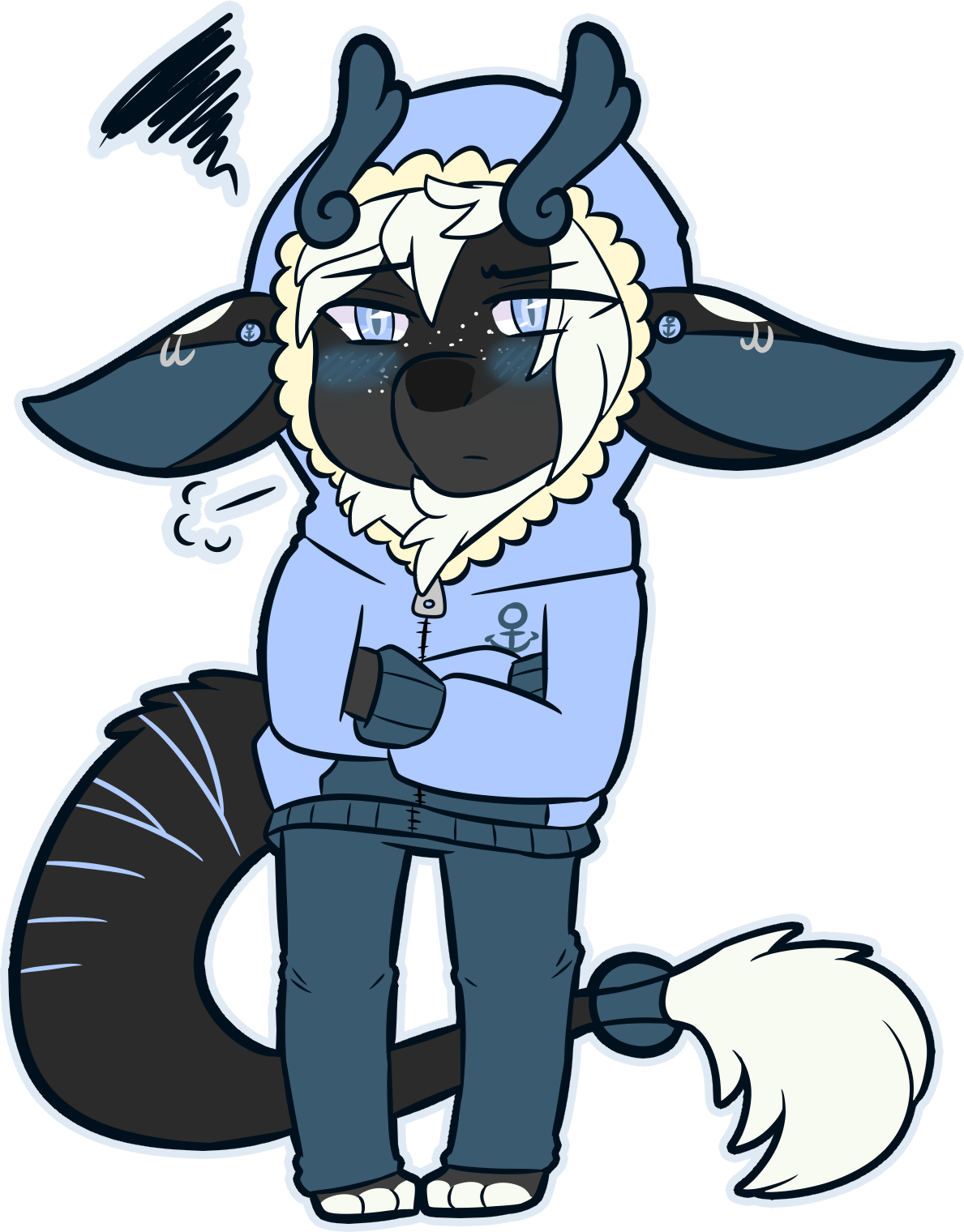 It"s Too Cold For This Shit - Cartoon Clipart (1189x1520), Png Download