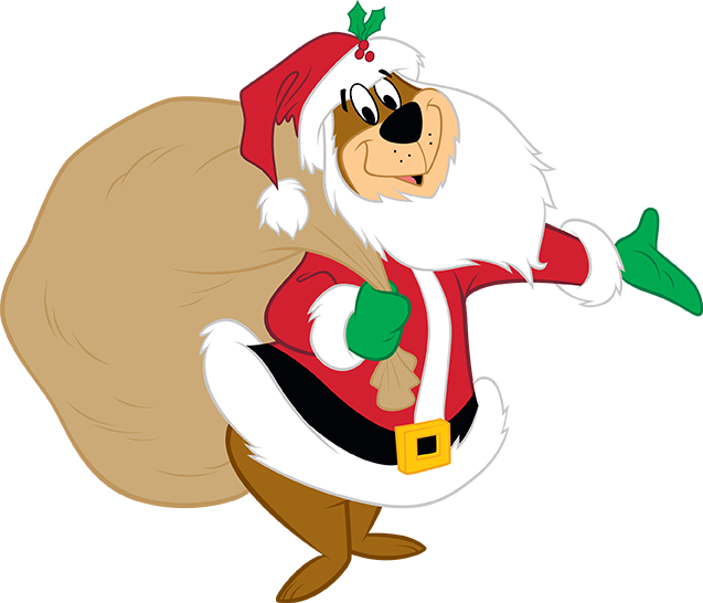 Yogi Christmas Clipart (637x546), Png Download