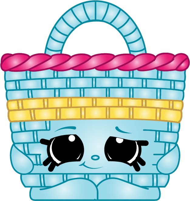 Shopkins Wiki - Bonita Basket Shopkin Clipart (834x834), Png Download