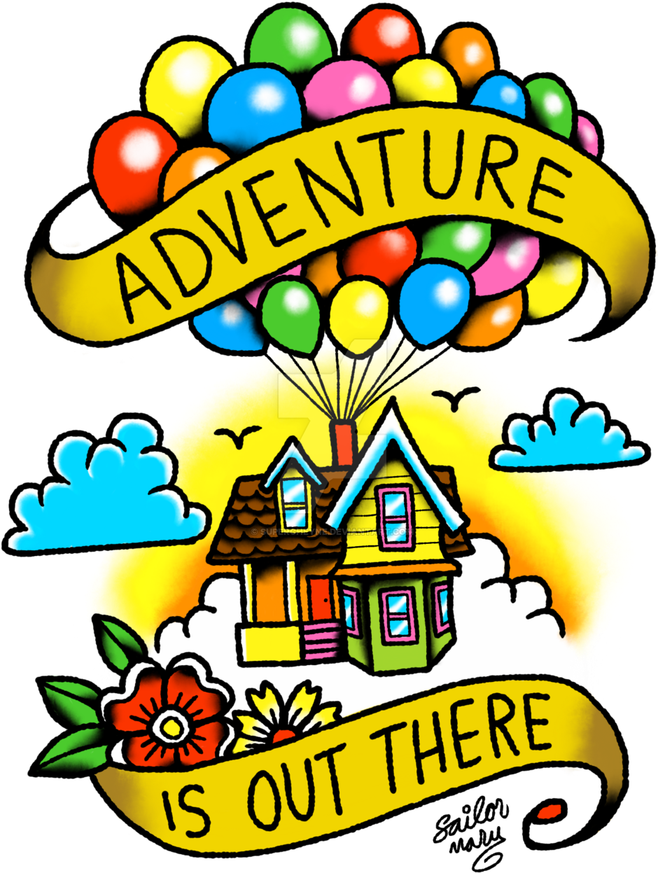 Up Clipart Disney - Disney Up House Clipart - Png Download (1024x1365), Png Download