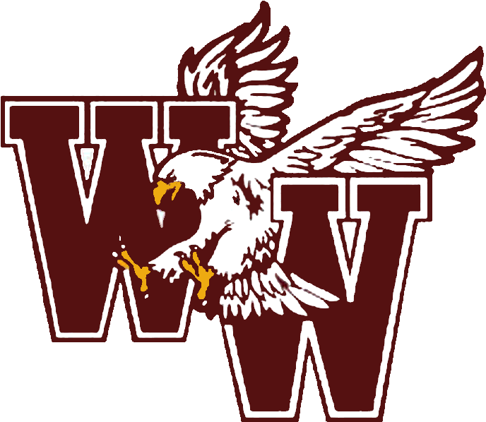 Woodrow Wilson Flying Eagles Clipart (720x624), Png Download