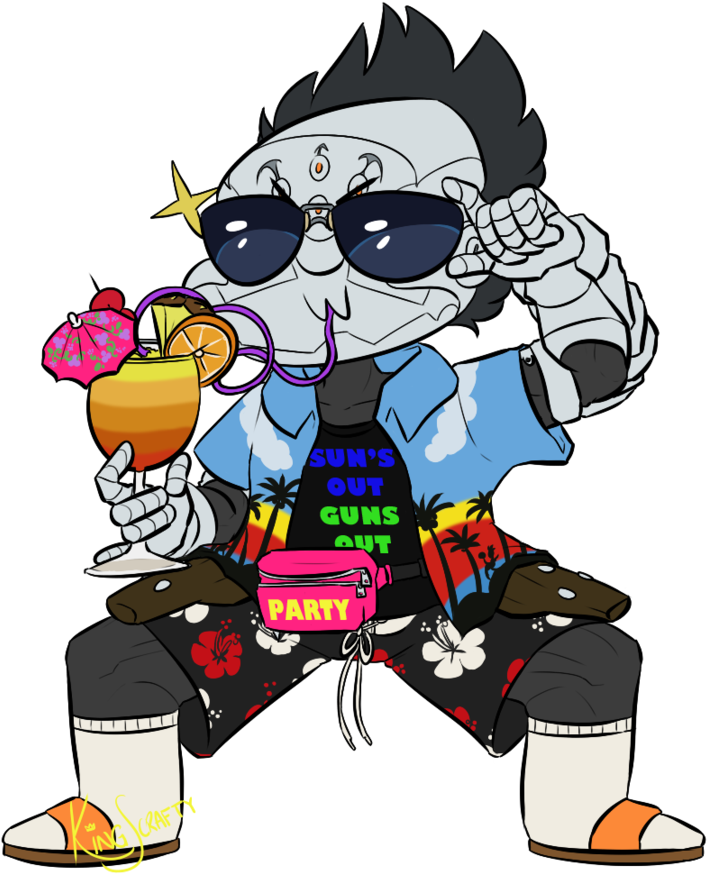 Clipart Clothes Mismatch, Clipart Clothes Mismatch - Strife Chibi Darksiders - Png Download (894x894), Png Download