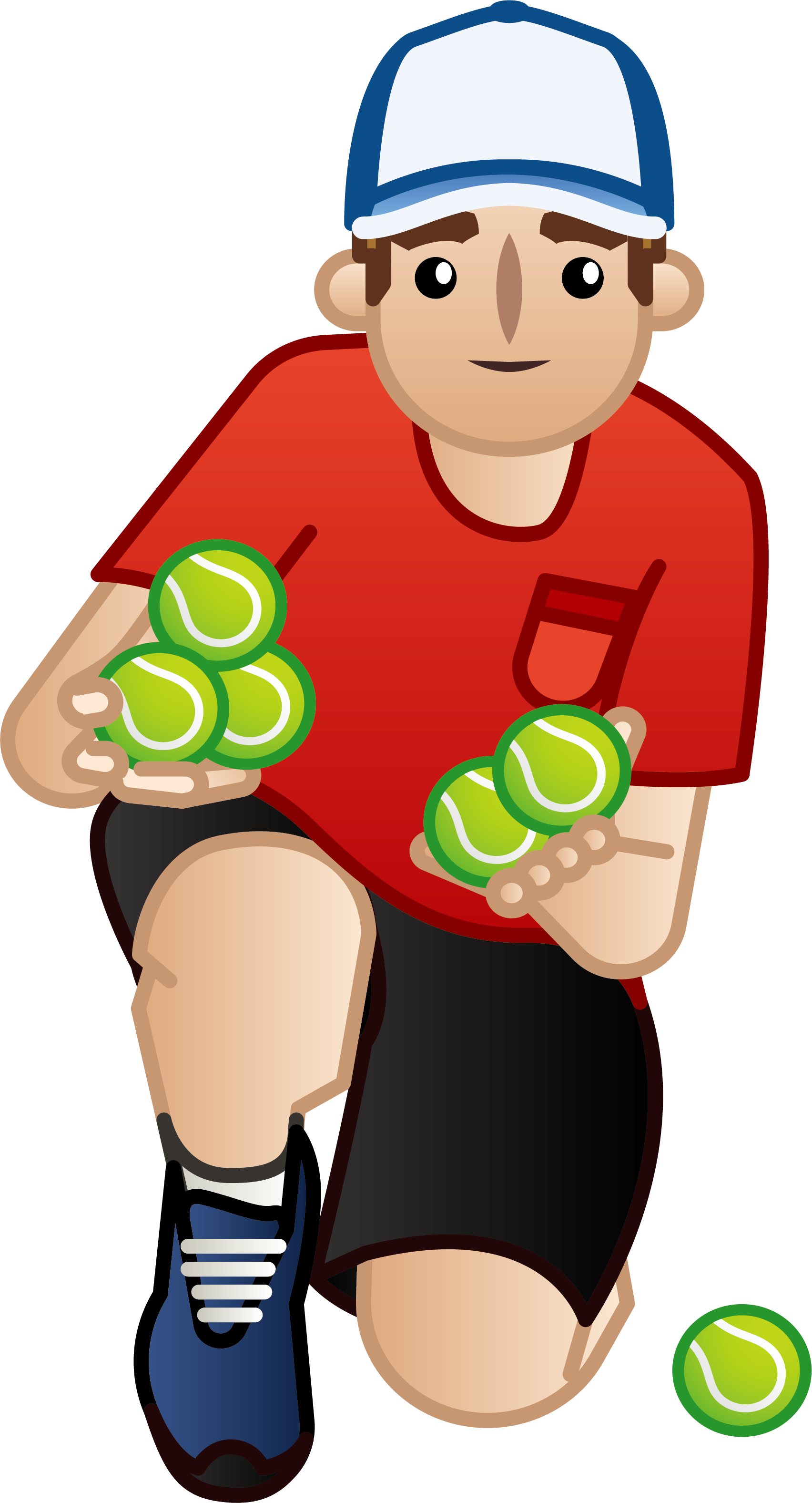 Court Clipart Tennis - Tennis Court - Png Download (1704x3152), Png Download