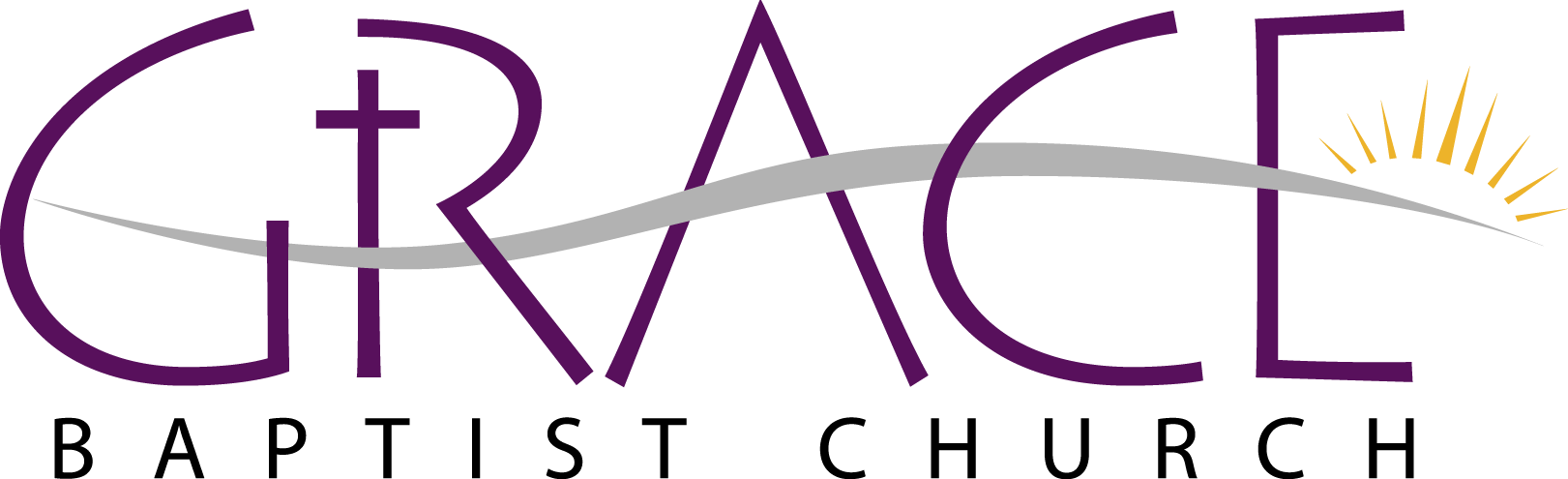 Grace Baptist Church Clipart (1621x495), Png Download