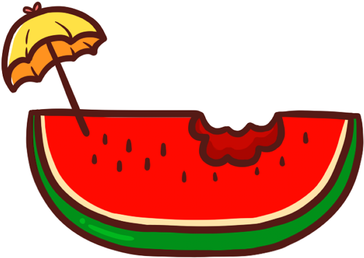 Summer Drinks Cartoons Clipart (640x640), Png Download