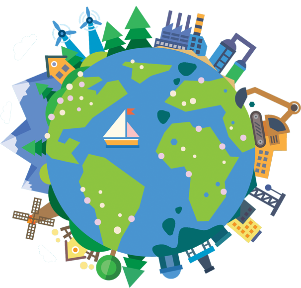 Poster Perubahan Iklim Didunia Clipart (605x605), Png Download