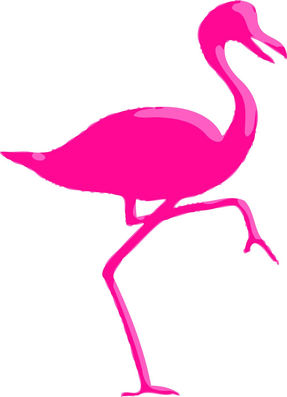 Stork Silhouette Art Clipart (990x1367), Png Download