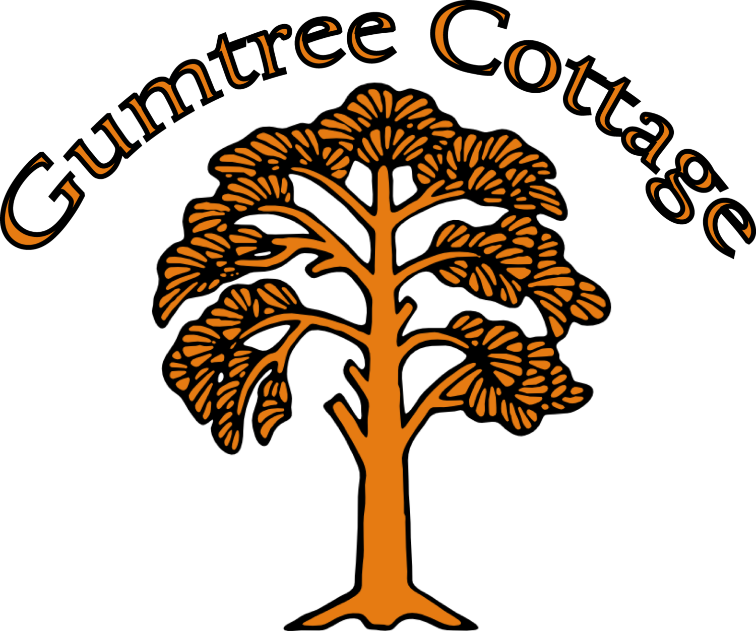 Cottage Clipart Front Garden - Tree Clip Art - Png Download (1500x1252), Png Download