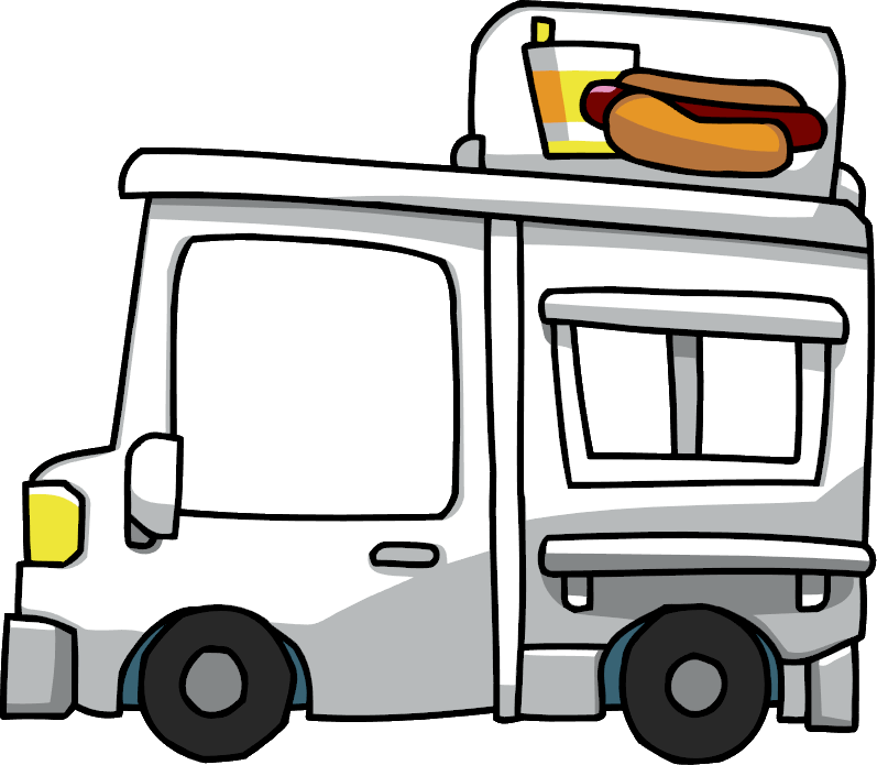 Free Food Truck Cliparts, Download Free Clip Art, Free - Food Truck Clip Art Png Transparent Png (797x695), Png Download