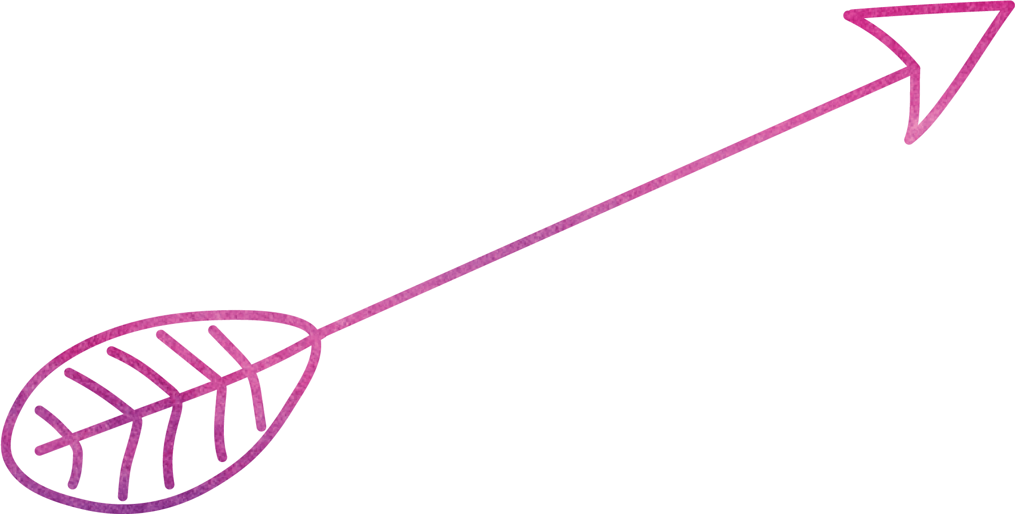 Graphics Arrow Purple Watercolor - Watercolor Png Arrows Clipart (2013x1019), Png Download