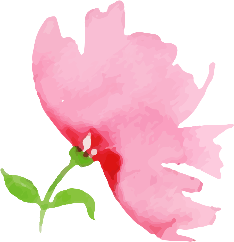 Watercolor Valentine Clipart (908x942), Png Download