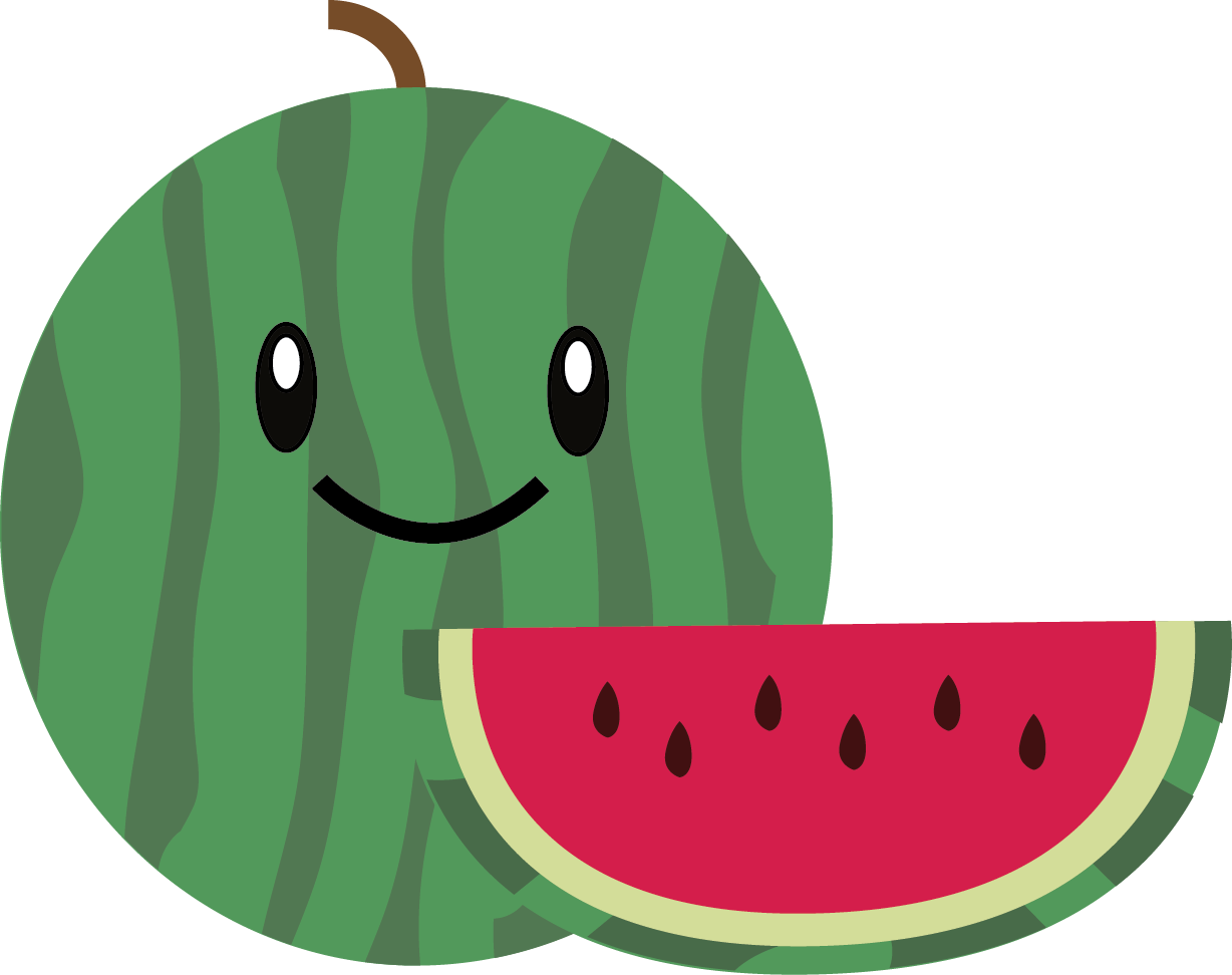 Transparent Background Fruit Png Cartoon Clipart (1228x972), Png Download