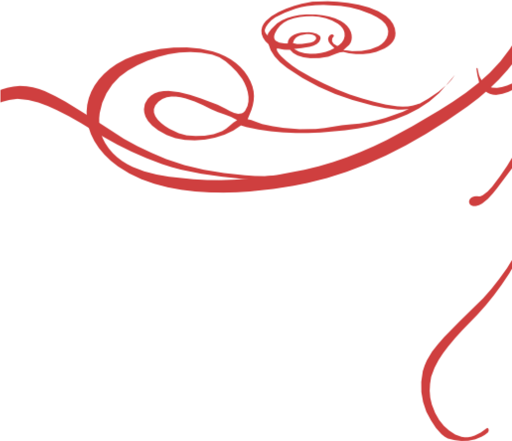 Lines Clipart Red - Clip Art Swirl Transparent Background - Png Download (1024x1024), Png Download