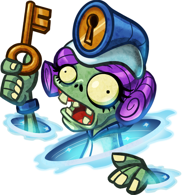 Gate Keeper Clipart - Pvz Heroes Galactic Gardens - Png Download (622x665), Png Download