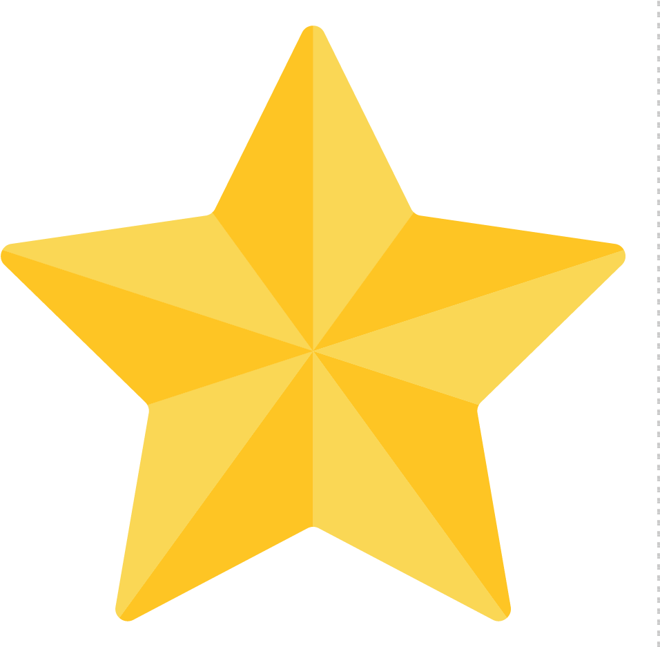 Clipart Star Of Bethlehem Picture Free Library Star - Star Transparent Background - Png Download (1000x936), Png Download