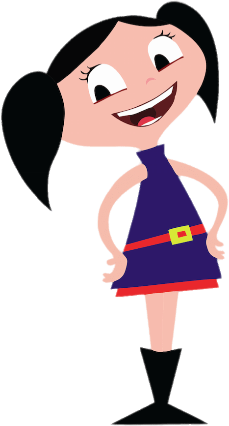 Personajes El Mundo De Luna Clipart (484x866), Png Download