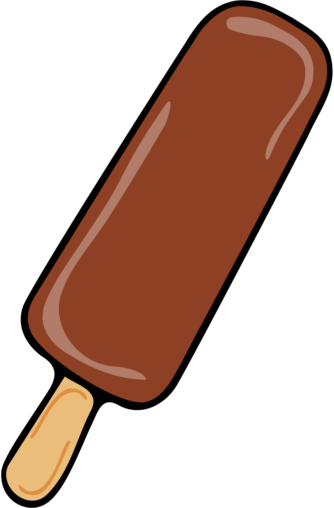 Glace Clipart - Png Download (1262x1920), Png Download
