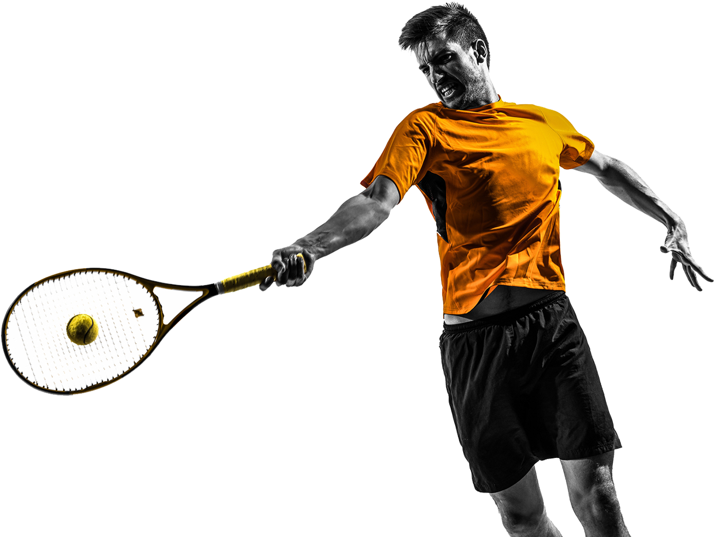 Tennis Session Training Usi Weston - Tennis Player Png Clipart (1400x1049), Png Download