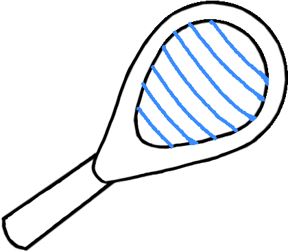 Tennis Racket Clip Art - Png Download (680x680), Png Download