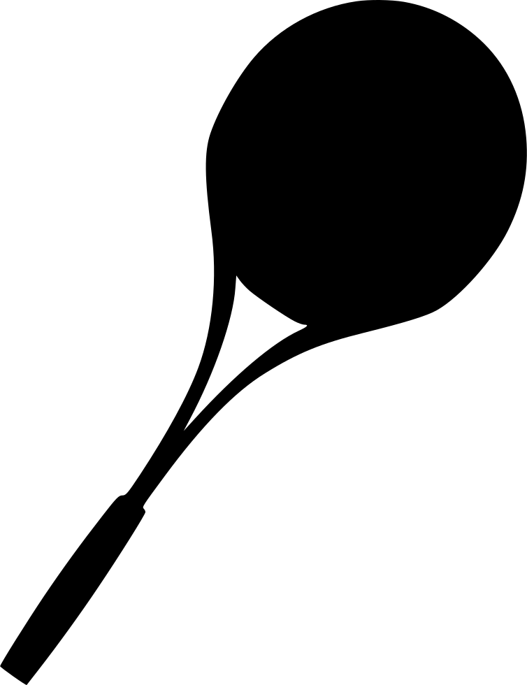 Tennis Racket - Table Tennis Racket Clipart (754x980), Png Download