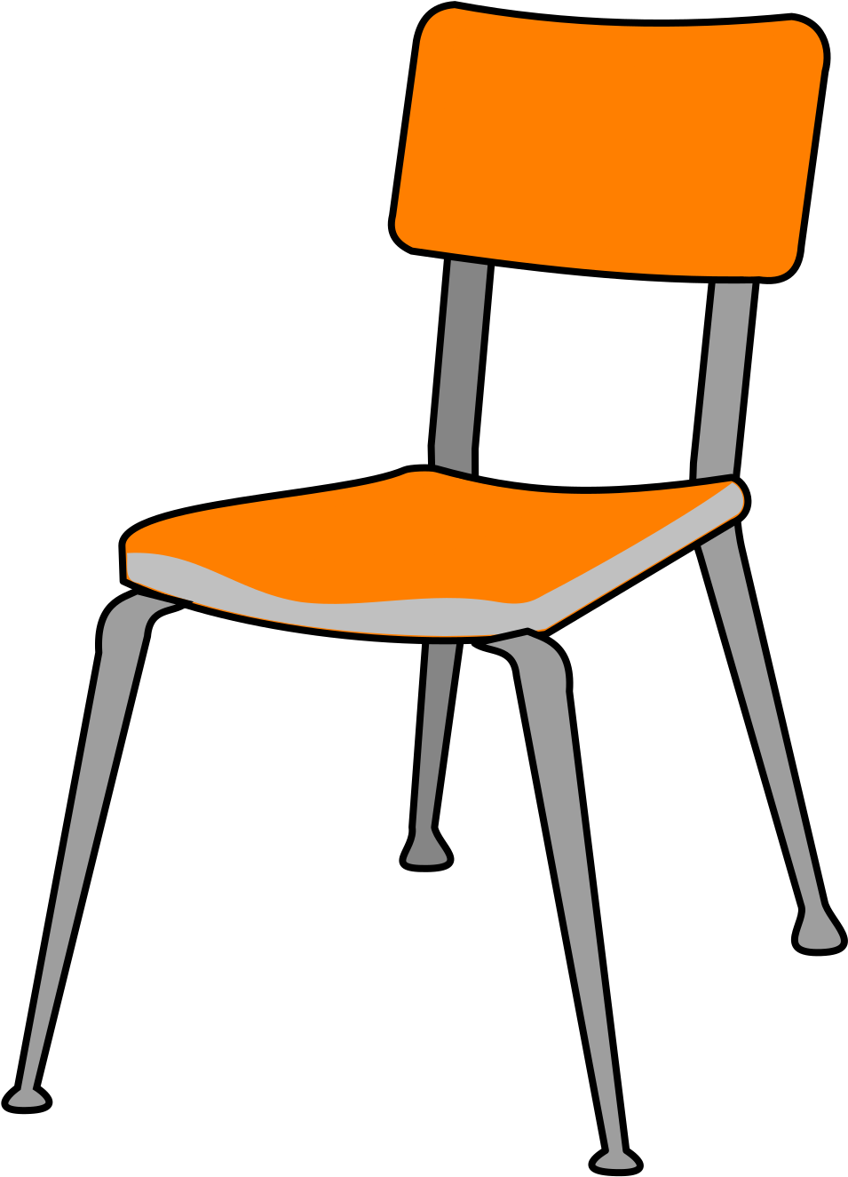 Student Chair Clip Art - Png Download (1600x1600), Png Download