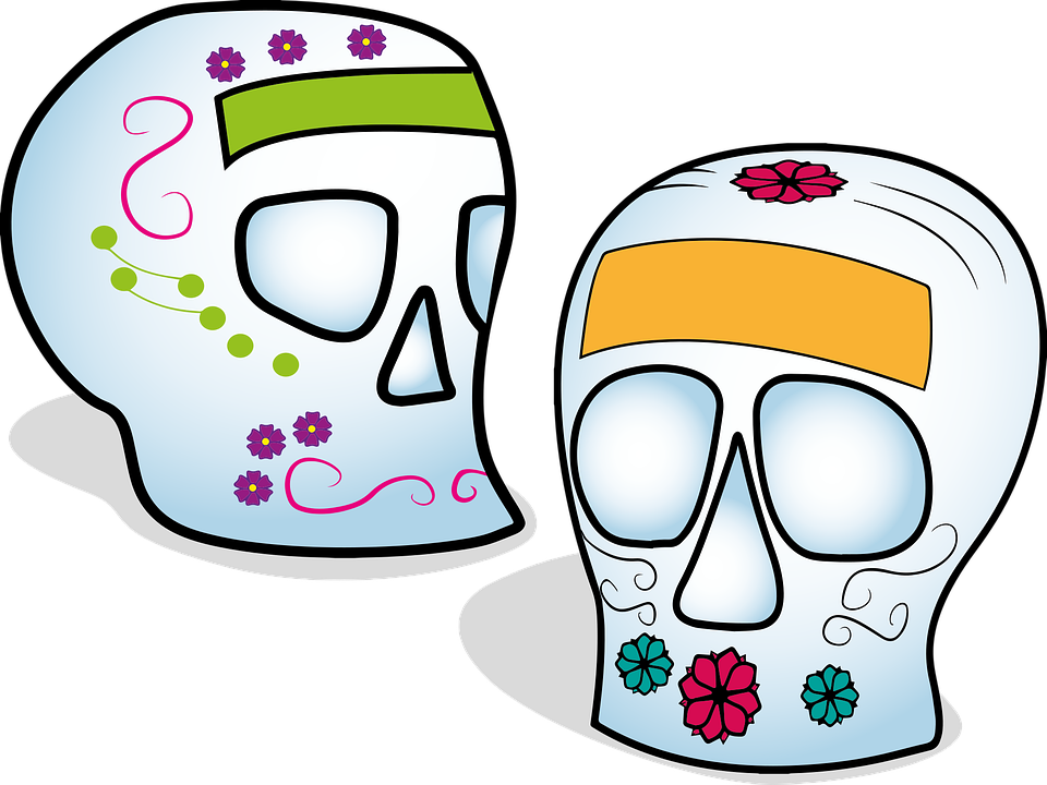 Calavera Clipart (960x720), Png Download