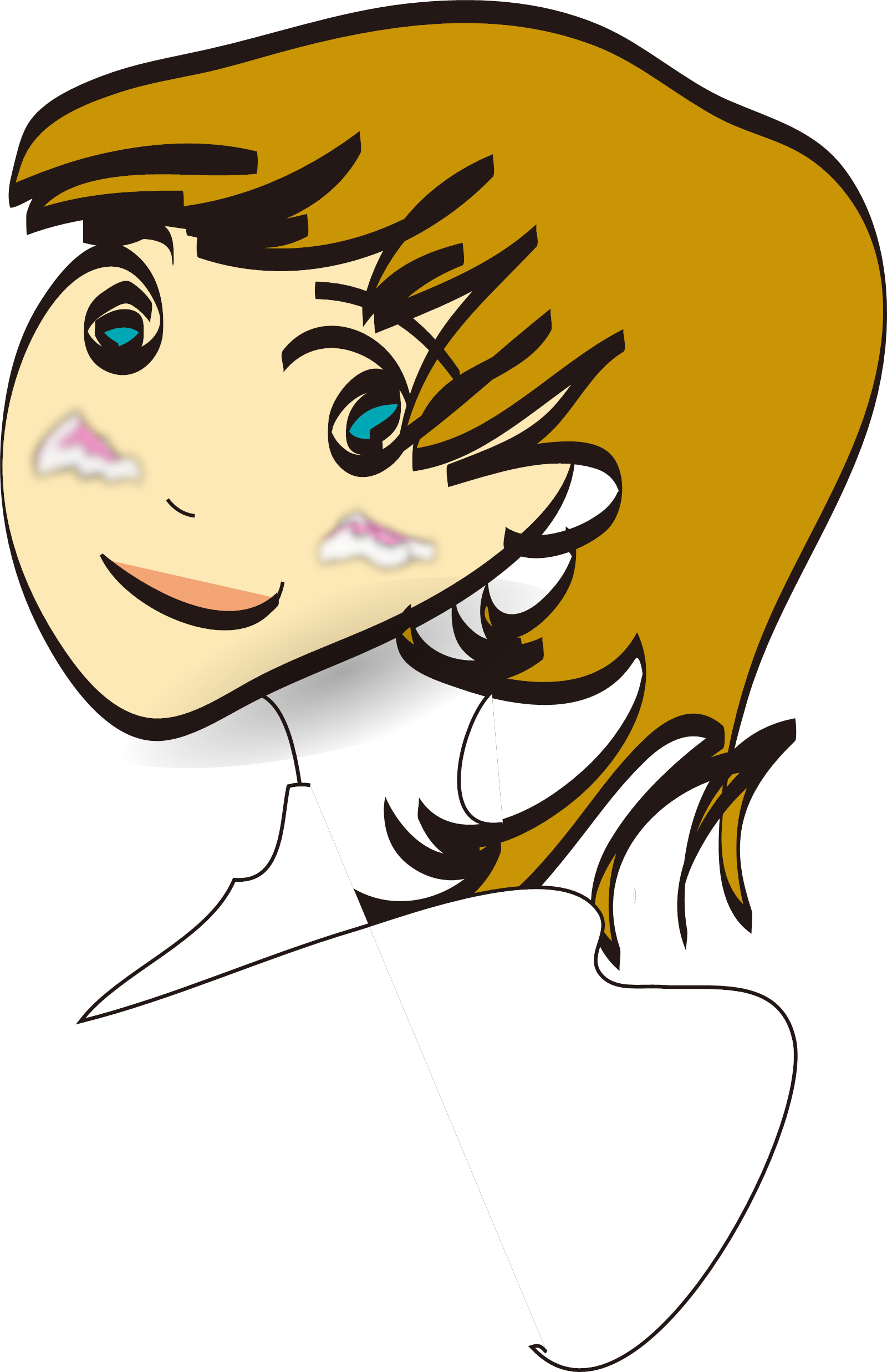 Baby Girl Clip Art - Png Download (1600x2474), Png Download
