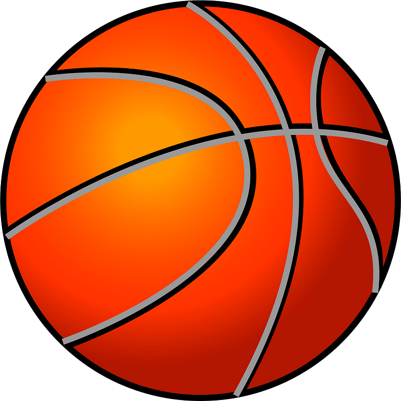 Basketball Sports Clipart - Cross Over Basketball - Png Download (800x800), Png Download