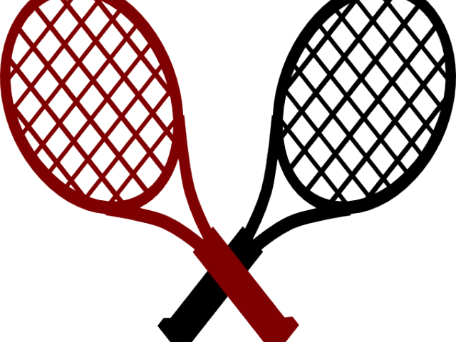 Smash Clipart Tennis - Crossed Tennis Rackets Clip Art - Png Download ...