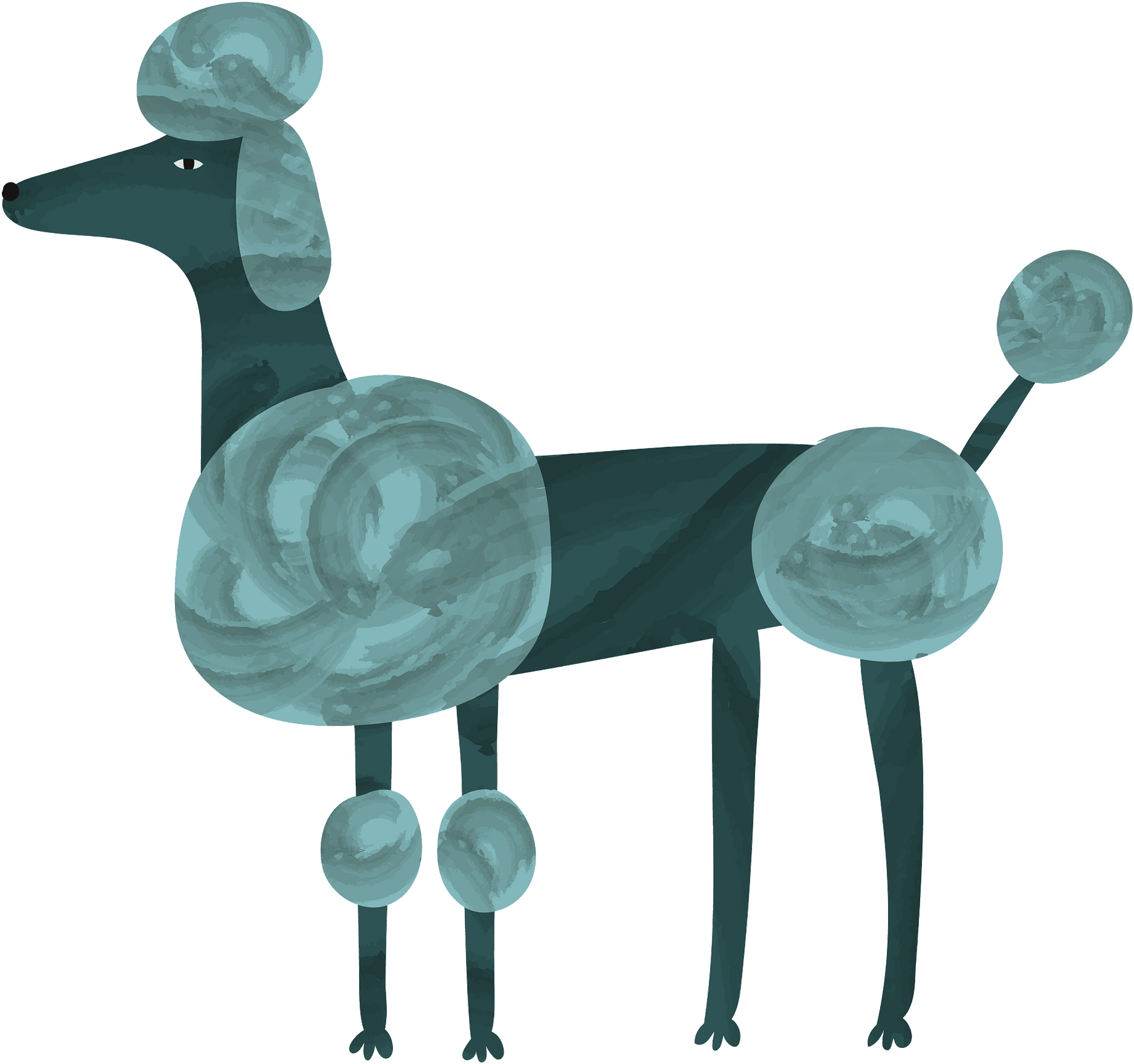 Poodle Clip Art - Png Download (1920x1754), Png Download