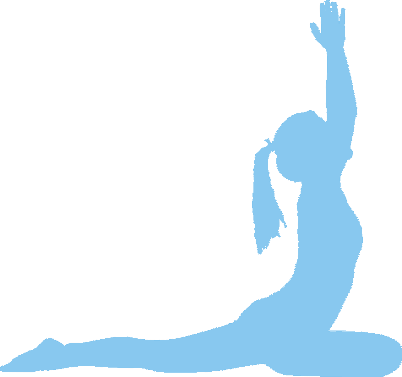 Asana Vector Graphics Yoga Silhouette Posture - Drawing Of Yoga Asanas Clipart (1280x1200), Png Download
