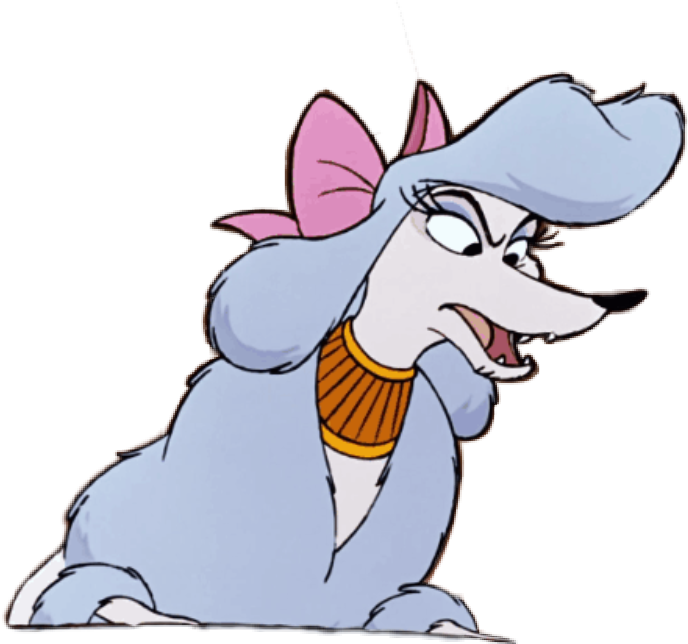 #disney #poodle - Cartoon Clipart (688x644), Png Download
