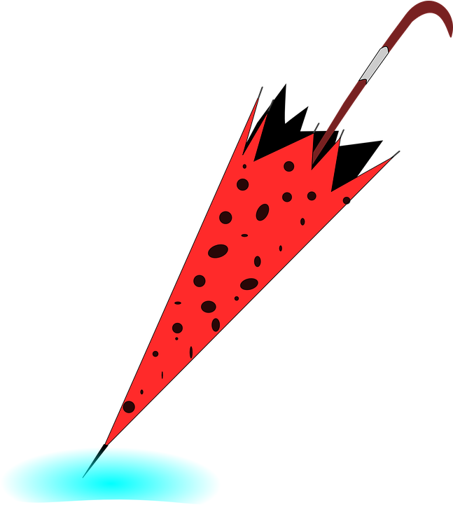 Umbrella Clipart Closed Umbrella - Closed Umbrella Clip Art - Png Download (647x721), Png Download